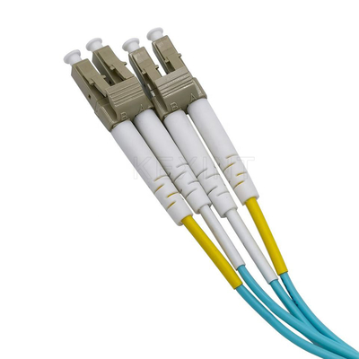 SM optique adapté aux besoins du client millimètre OM1 OM2 OM3 OM4 de duplex de St UPC RPA de Sc FC de la corde de correction de fibre LC