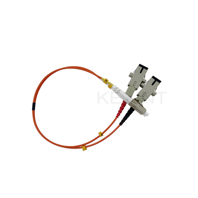 Câble de cordon de raccordement à fibre optique KEXINT 1ft LC mâle à SC femelle multimode 50/125 2.0mm duplex